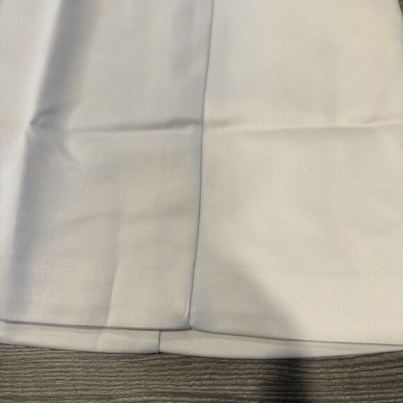 Women's Satin Mini A-Line Skirt - A New Day Cream Size 8. Zip. NWT. O - Picture 3 of 8